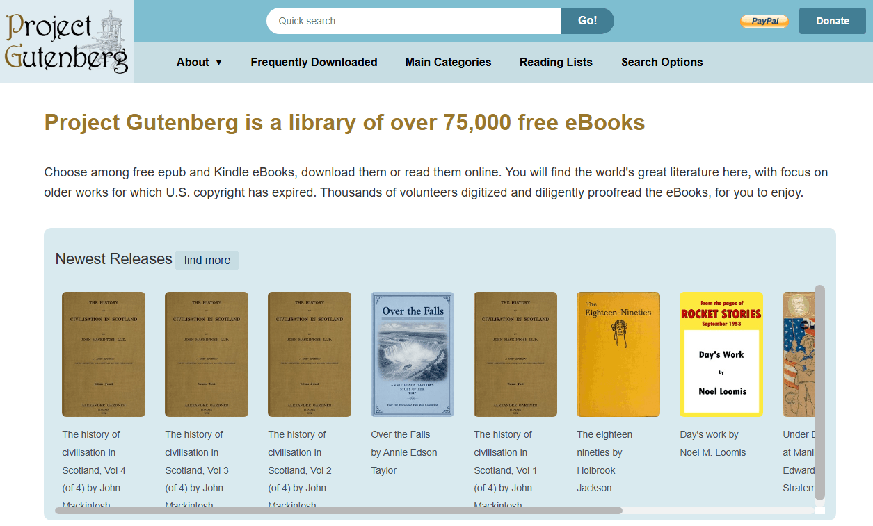 Project Gutenberg