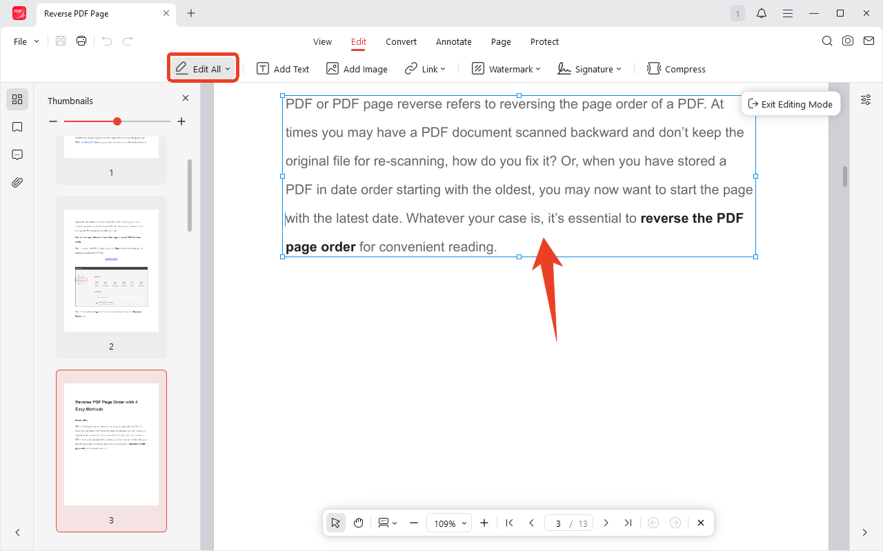 text editor jopdf
