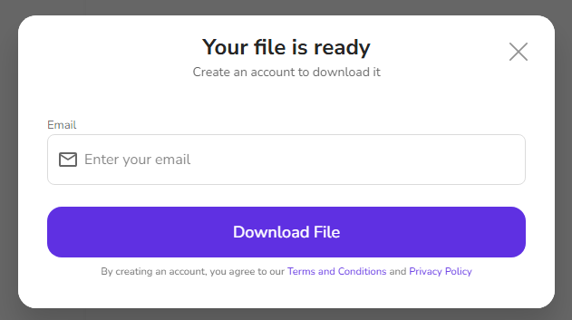 enter your email