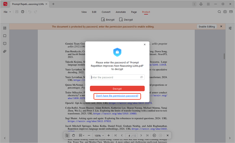 Розблокувати PDF без пароля за допомогою JOPDF