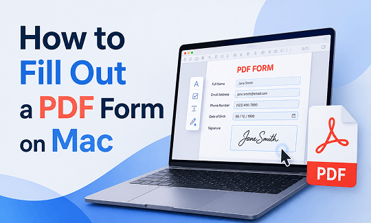Full Guide on How to Fill Out a PDF Form on Mac in 2026