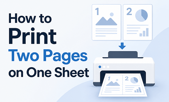 How to Print Two Pages on One Sheet on Windows, Mac, & Mobile (2026)