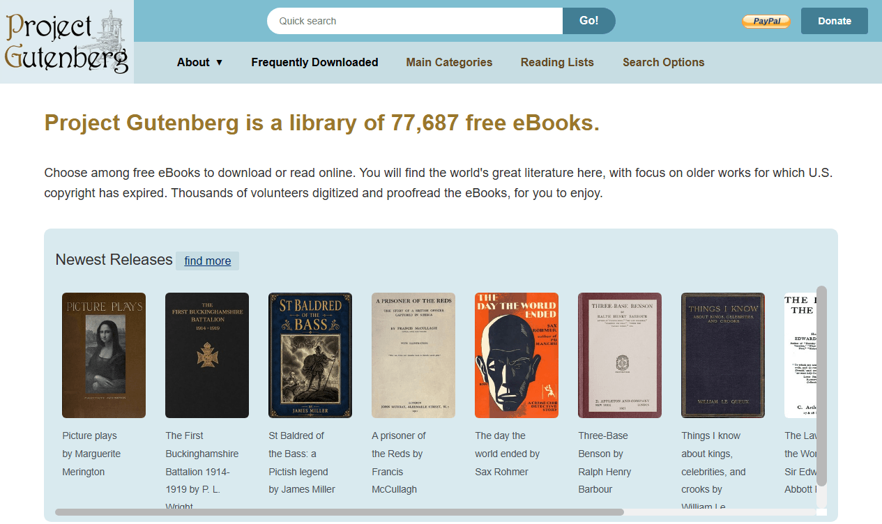 Project Gutenberg