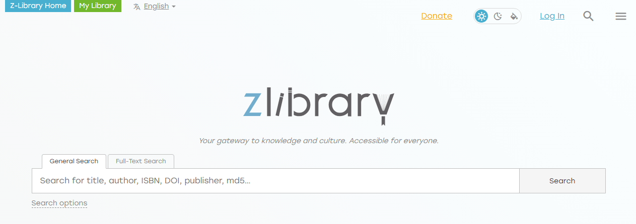 Z-Library as pdfdrive alternative