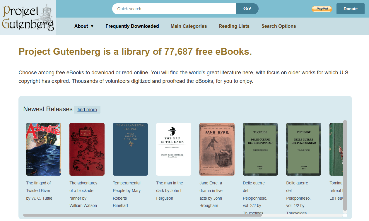 Project Gutenberg