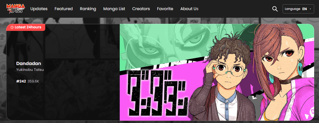 Manga Plus by Shueisha