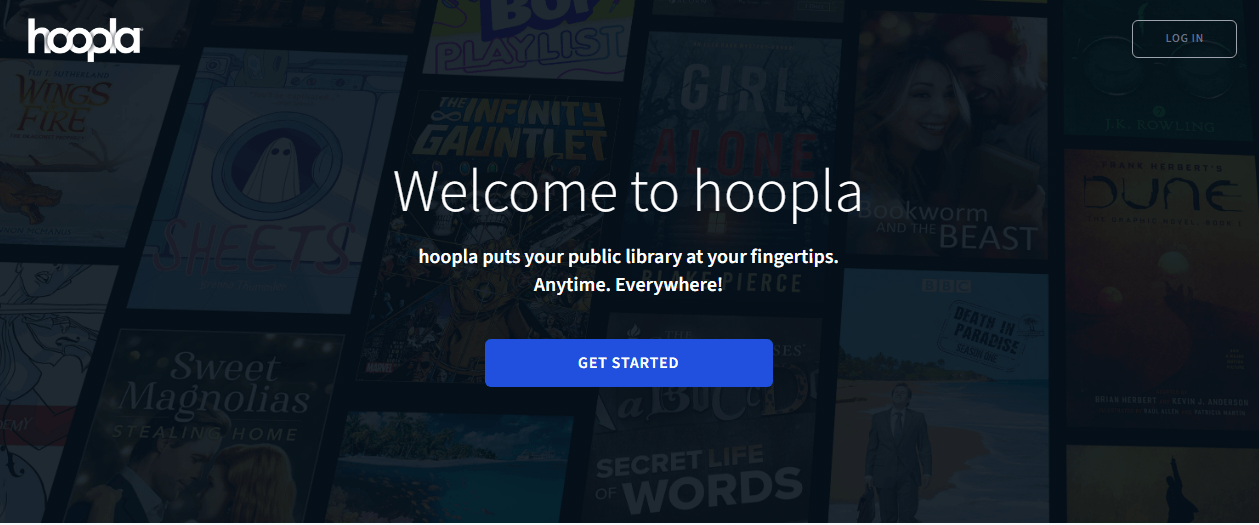 Hoopla digital collection