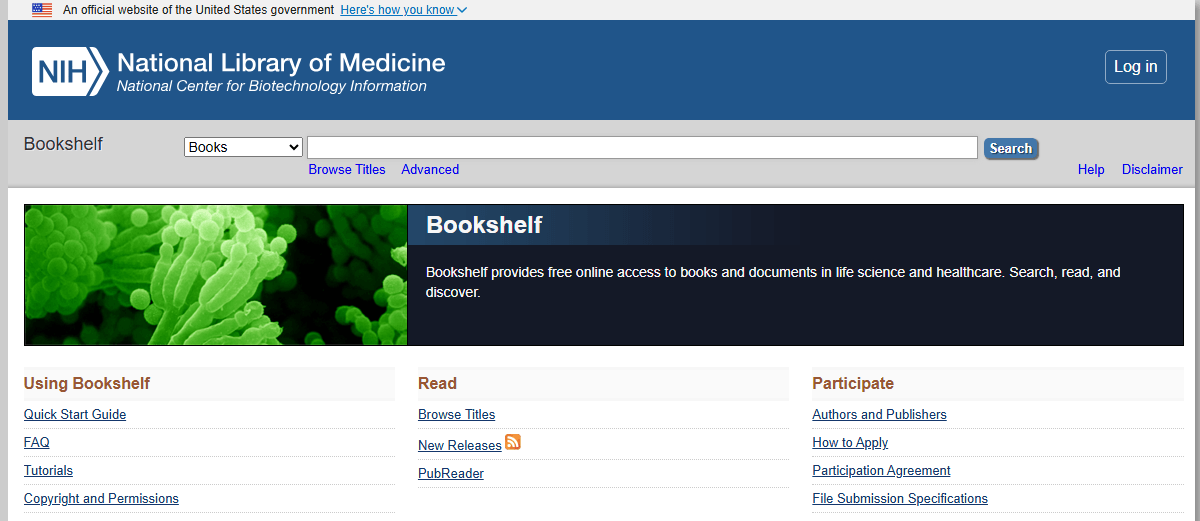 NCBI Bookshelf