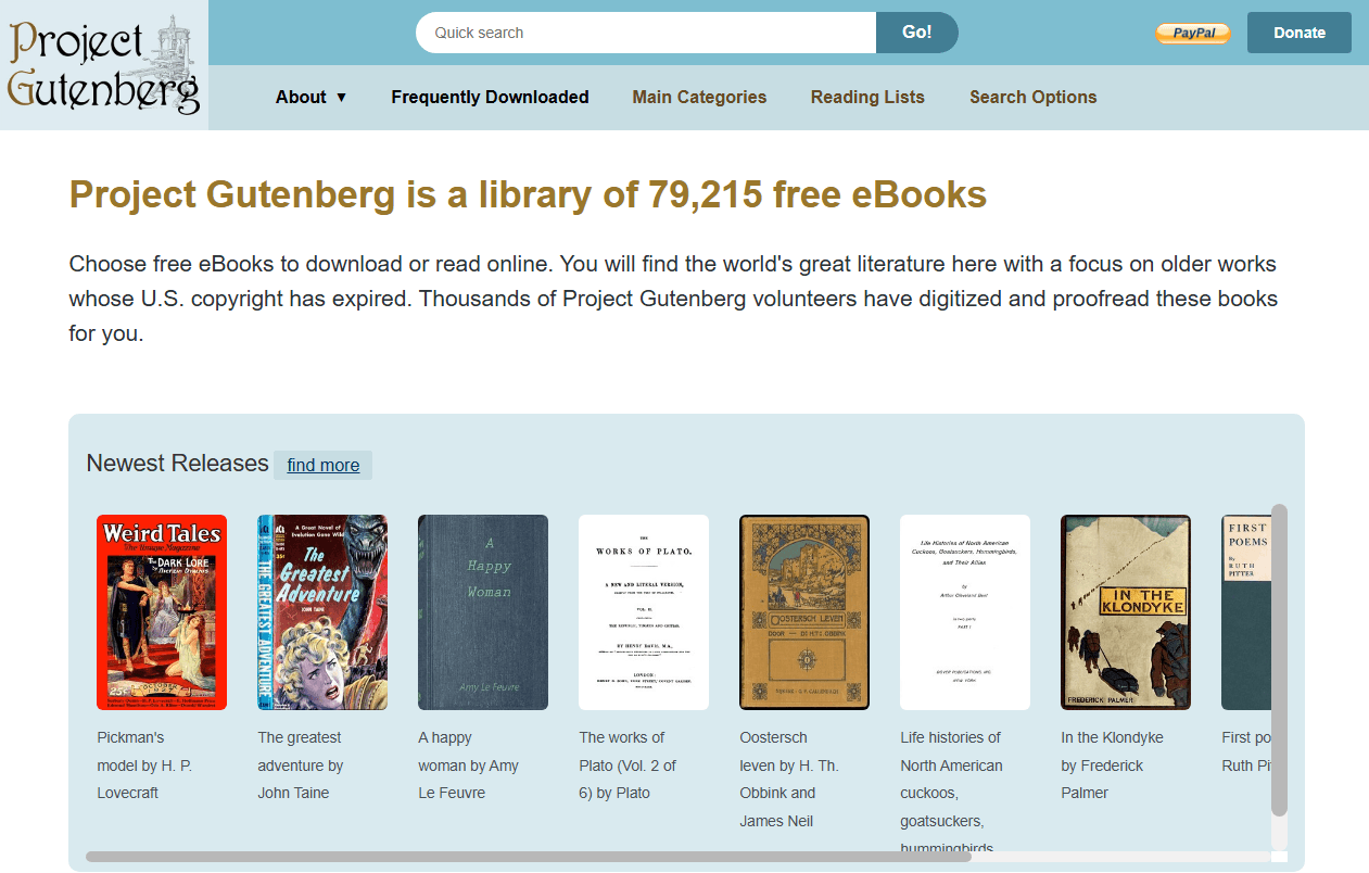 Project Gutenberg