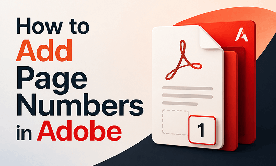 Step-by-Step Guide to Add Page Numbers in Adobe Acrobat Pro/Online