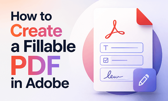 Full Guide on How to Create a Fillable PDF in Adobe Acrobat