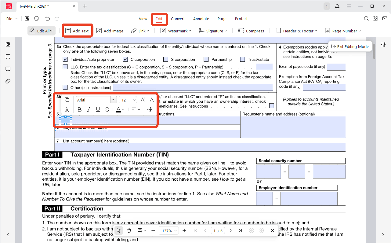 jopdf form filler for non-fillable pdf