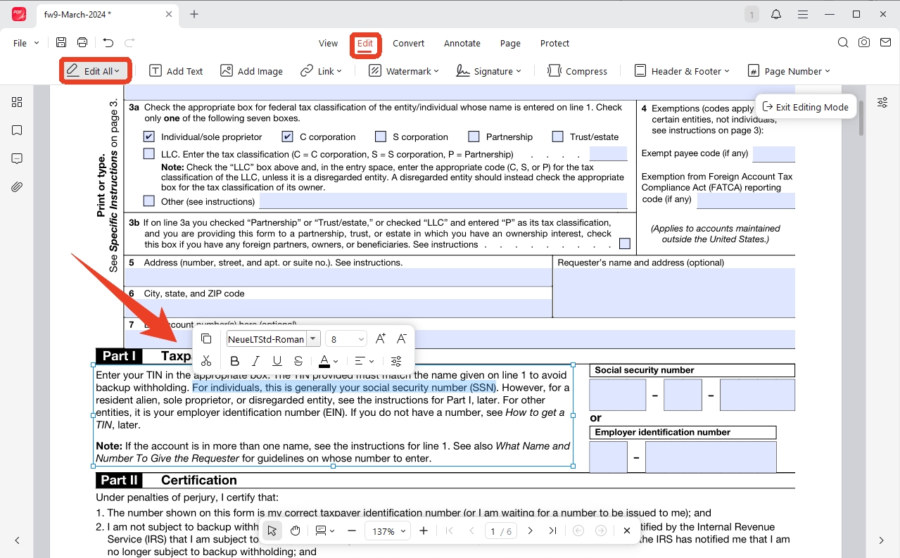 jopdf edit pdf form