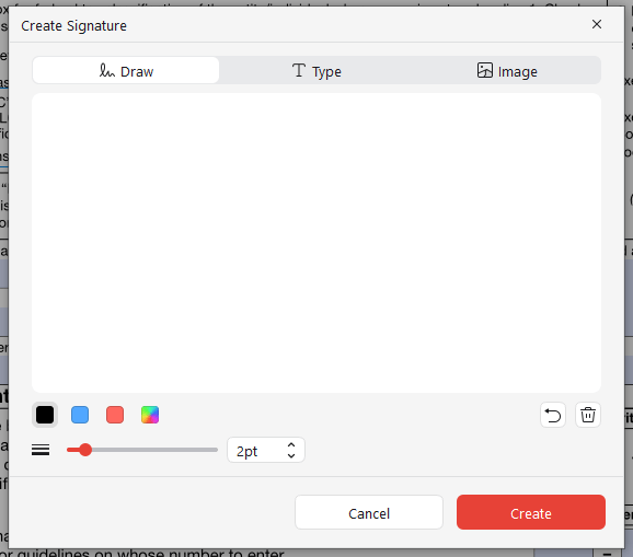 create digital signature