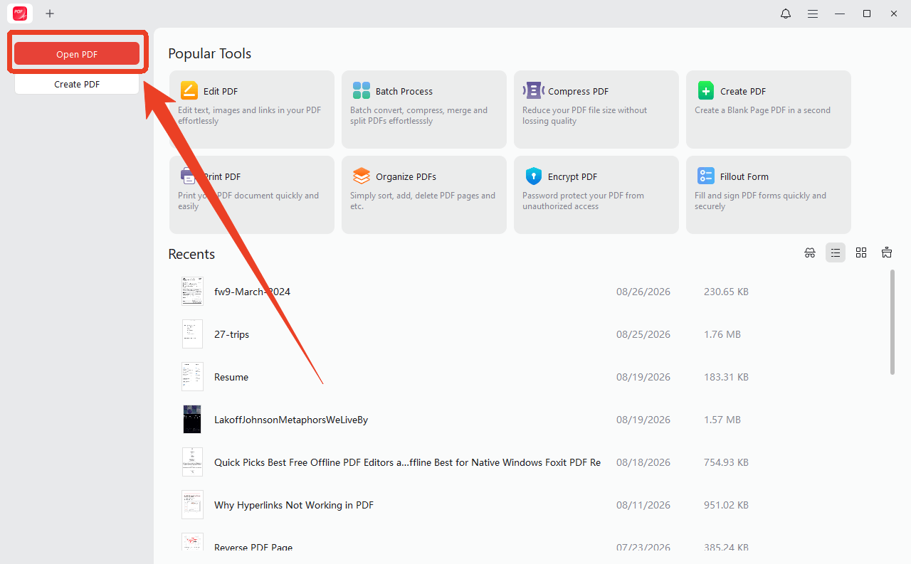 offline PDF filler jopdf