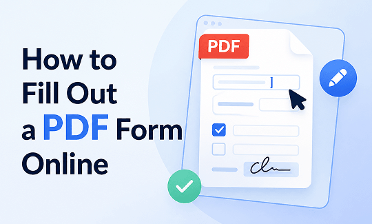 Free PDF Form Filler | How to Fill Out PDF Form Online Free?