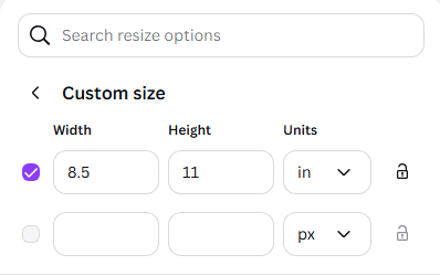 short bond paper height and width