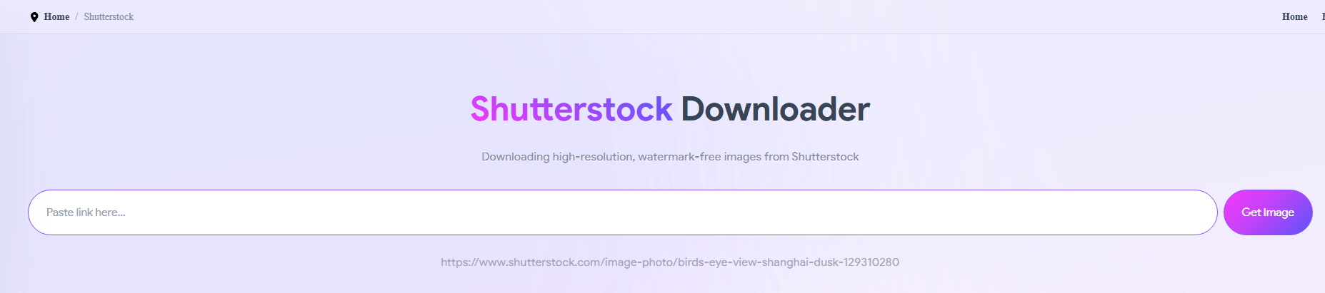 Shutterstock images downloader free