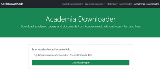 Academia downloader