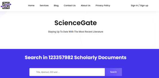 ScienceGate for Academia download