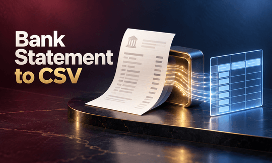 5 Free and Easy Methods to Convert Bank Statement to CSV