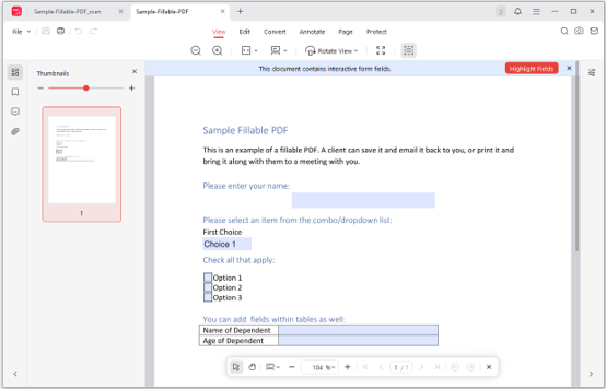 JOPDF form filler free