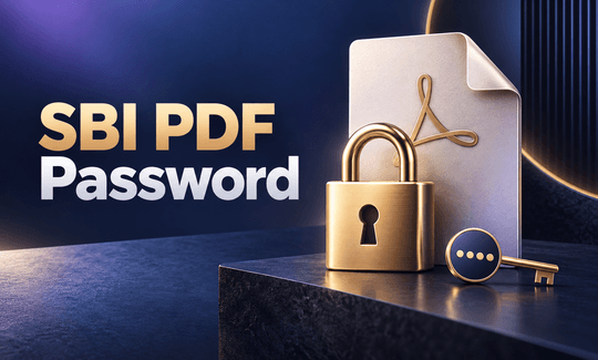 SBI Statement PDF Password: How to Find It and Open Your Bank Statement