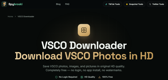 Spybroski VSCO downloader