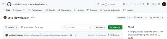 VSCO Downloader GitHub for Desktop